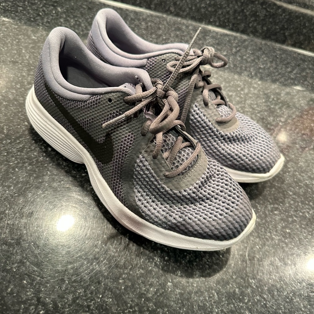 Nike Revolution Gray Running Shoes